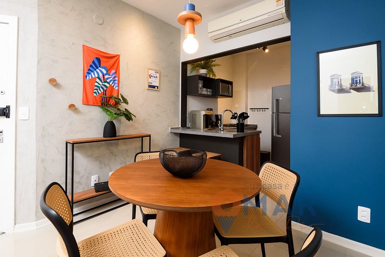 2BDRs, 400 meters from Ipanema Beach | JA 158/404