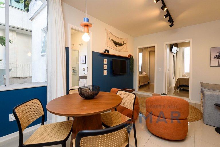 2BDRs, 400 meters from Ipanema Beach | JA 158/404