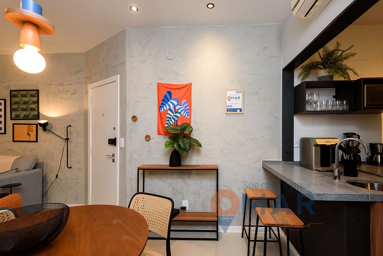 2BDRs, 400 meters from Ipanema Beach | JA 158/404