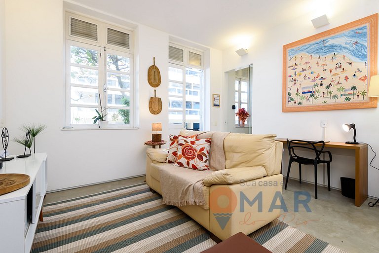 2Qtos e Varanda Vista Mar em Ipanema | TXM 21S