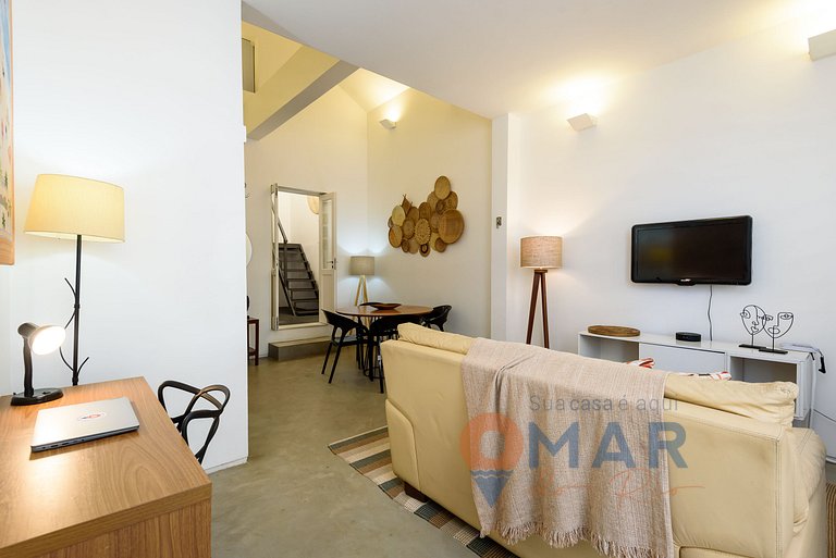 2BDRs y balcón c/ vistas al mar en Ipanema|TXM 21S