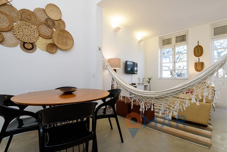 2BDRs y balcón c/ vistas al mar en Ipanema|TXM 21S