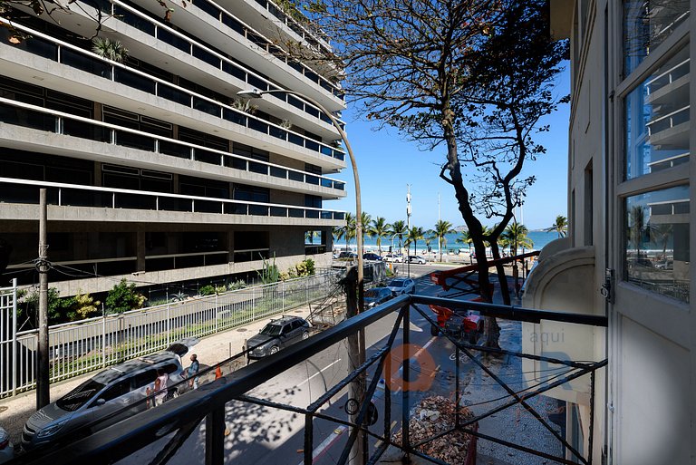 2BDRs y balcón c/ vistas al mar en Ipanema|TXM 21S