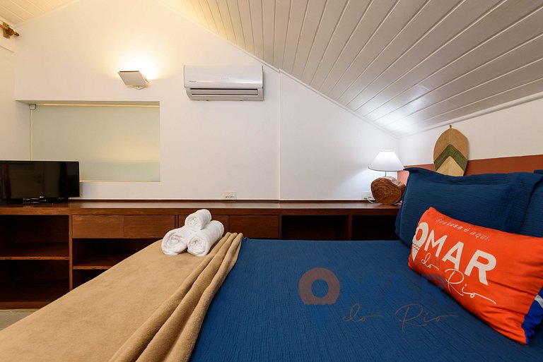 2BDRs y balcón c/ vistas al mar en Ipanema|TXM 21S