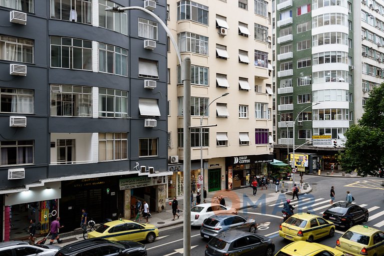 1BDR con cama king a 2 min de la playa|NSC1085/206