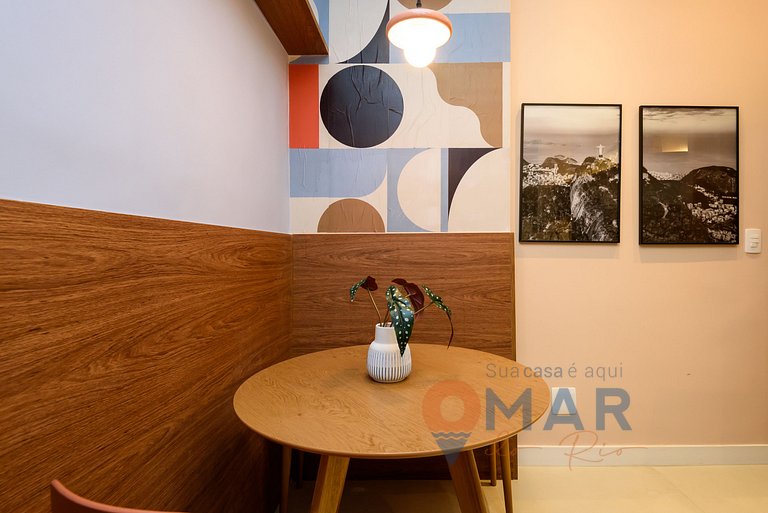 1BDR con cama king a 2 min de la playa|NSC1085/206