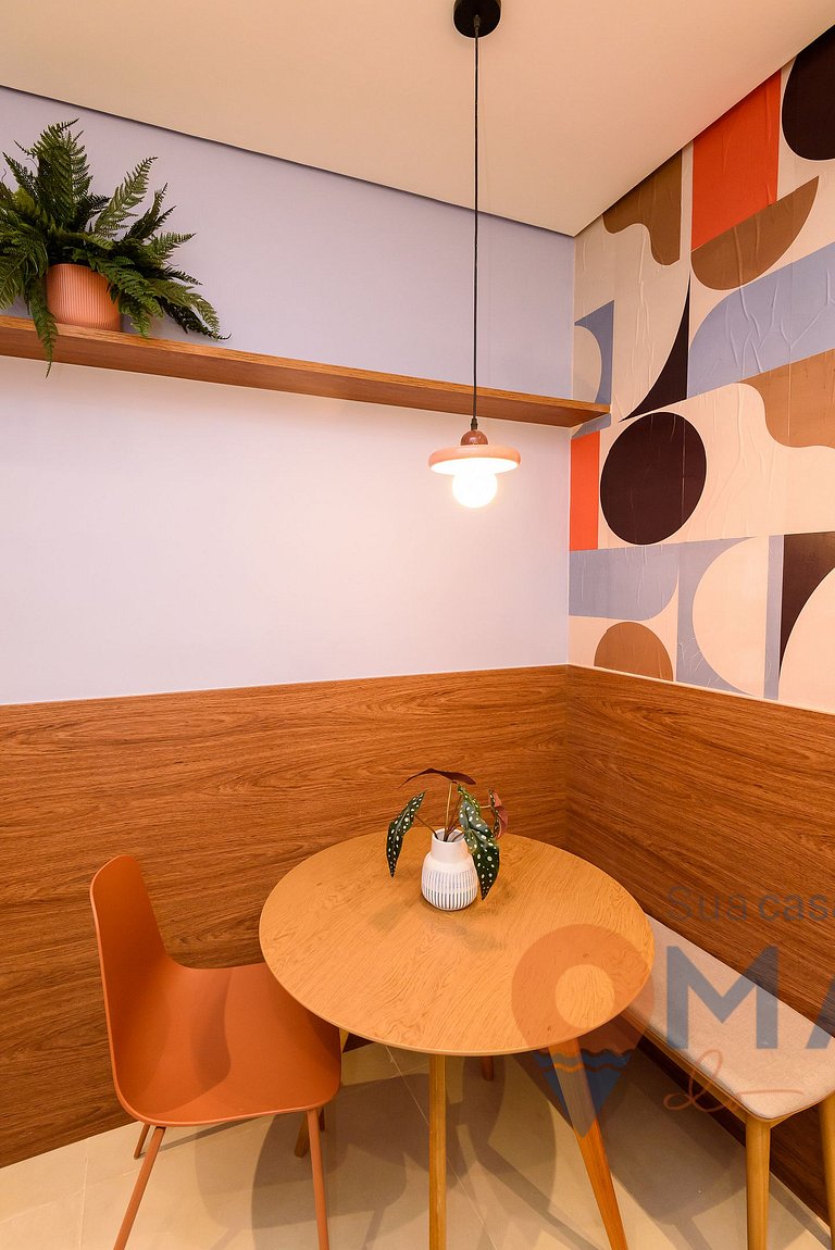 1BDR con cama king a 2 min de la playa|NSC1085/206