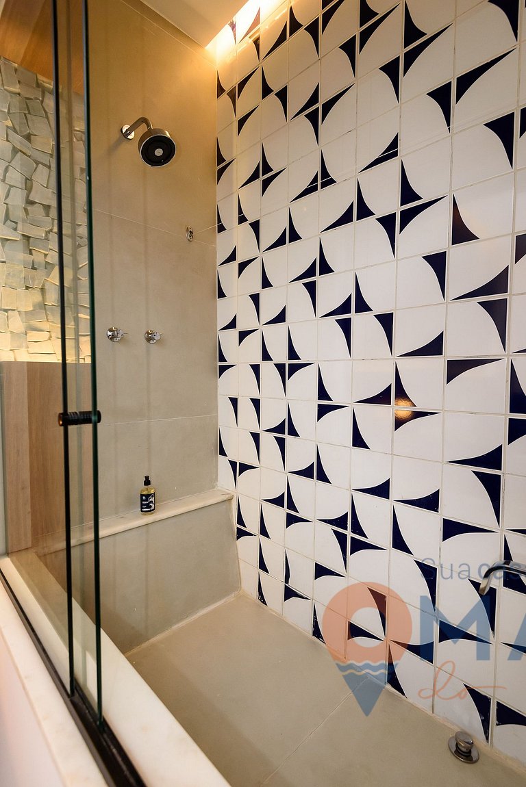 1BDR w/ Bathtub, 200m from Beach | NSC 1085/206