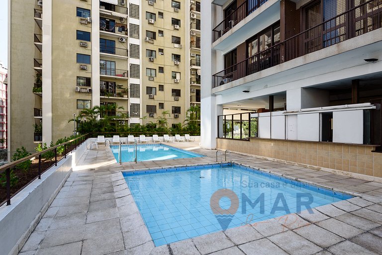 2BDRs with pool and garage in Humaitá|HMT 282/1301