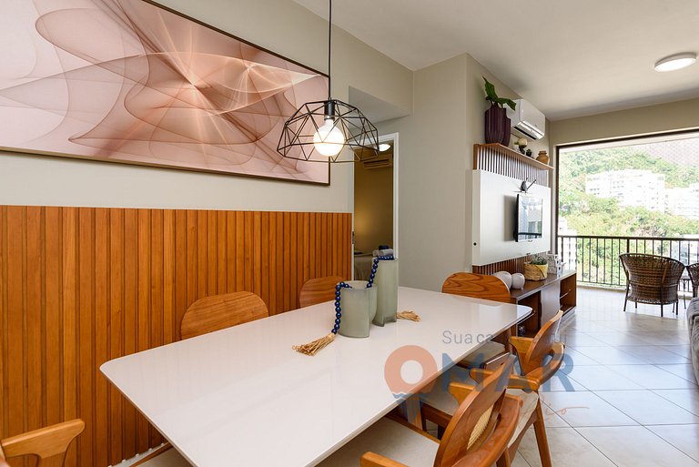 2BDRs with pool and garage in Humaitá|HMT 282/1301