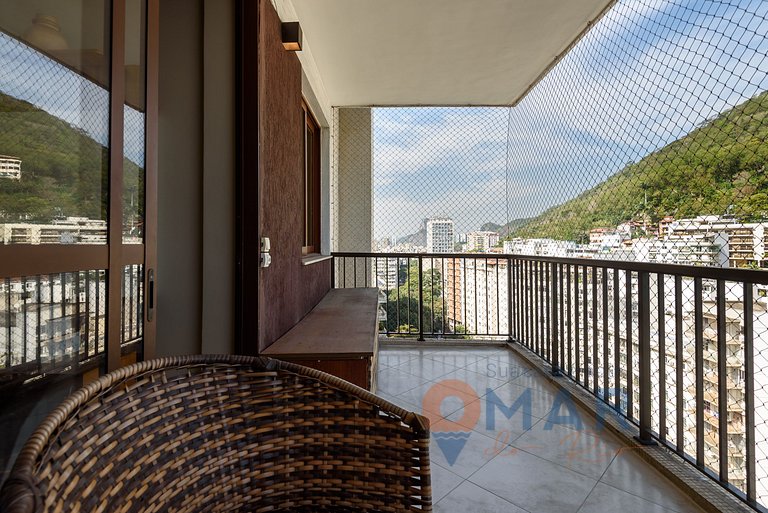 2Qtos c/ Piscina e Garagem no Humaitá|HMT 282/1301