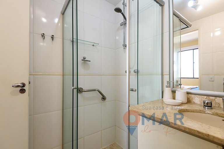 2Qtos c/ Piscina e Garagem no Humaitá|HMT 282/1301