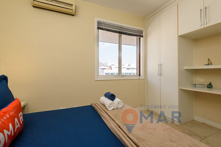 2BDRs with pool and garage in Humaitá|HMT 282/1301