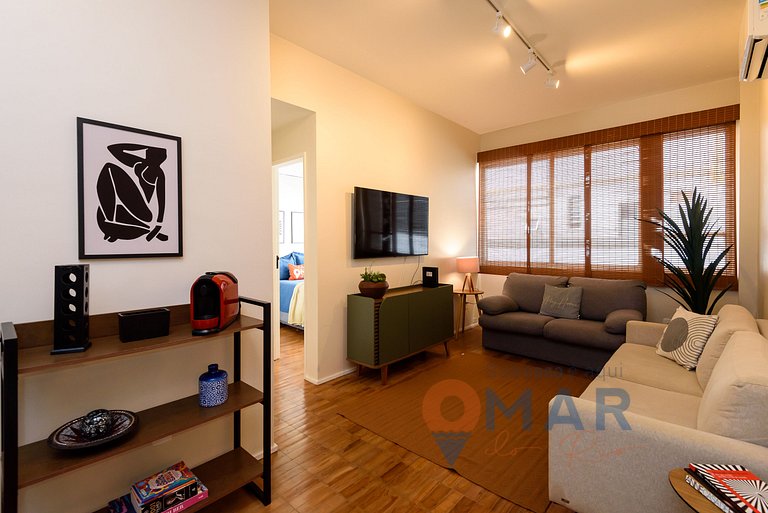 2Hab c/ Garaje a 5min Playa Leblon | AMT 34/103