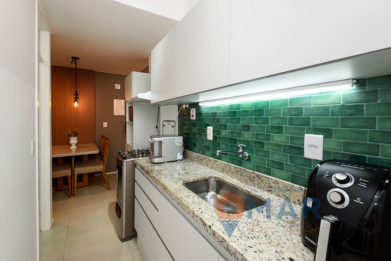 2Hab c/ Garaje a 5min Playa Leblon | AMT 34/103