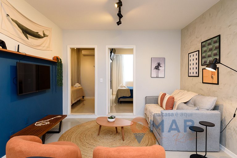 2BDRs, 400 meters from Ipanema Beach | JA 158/404