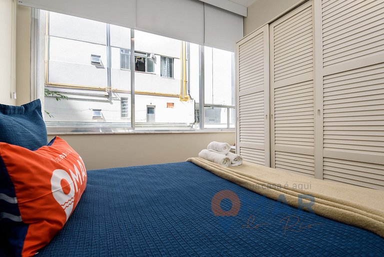 2Qtos c/ Garagem a 5min Praia do Leblon|AMT 34/103