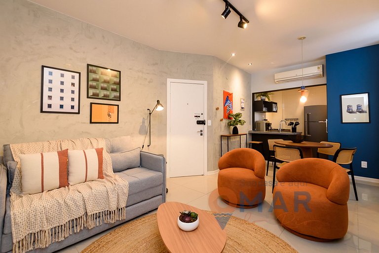 2BDRs, 400 meters from Ipanema Beach | JA 158/404