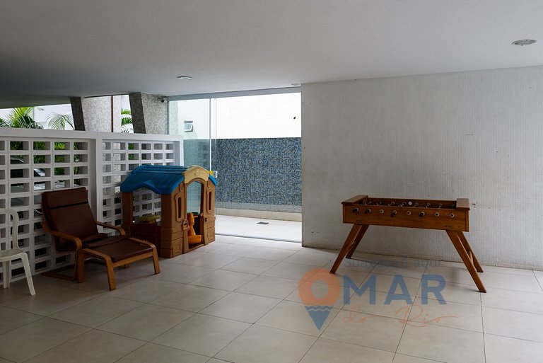 2Qtos c/ Garagem a 5min Praia do Leblon|AMT 34/103