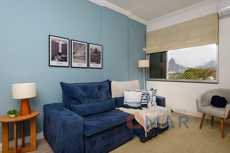 2Qtos na Lagoa c/Garagem Próx da Praia|EP 2566/407