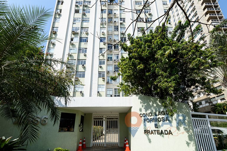 2Qtos na Lagoa c/Garagem Próx da Praia|EP 2566/407