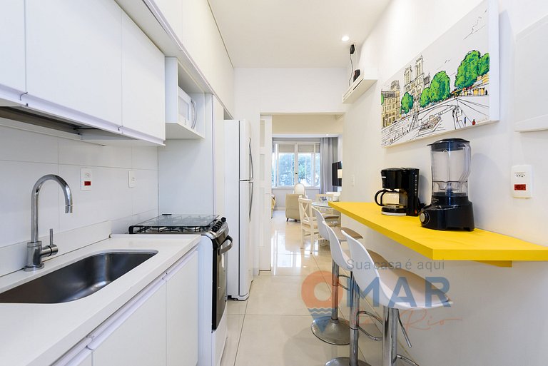 3-bedroom apartment in Copacabana with bathtub | SL 432/401