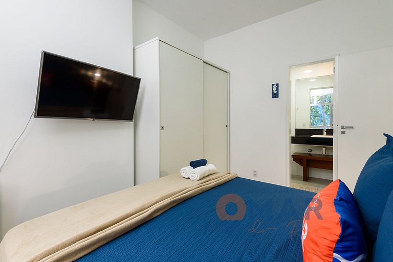 2 Quartos no Leblon com Vaga de Garagem|CA 168/207