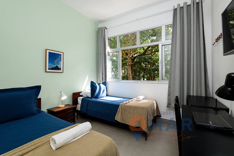 2 Quartos no Leblon com Vaga de Garagem|CA 168/207