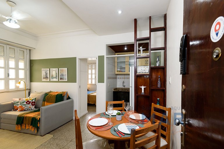 1BDR a 1 min. de la playa de Copacabana |PF 31/908