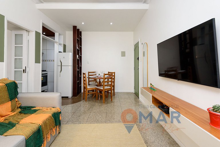 1BDR, 1 minute from Copacabana Beach | PF 31/908