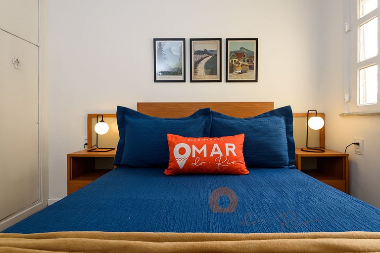 Qto&Sala a 2 min. da Praia de Copacabana|PF 31/908