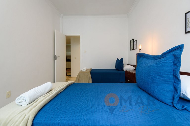 2BDR a 330m de la playa de Copacabana | RE 253/203