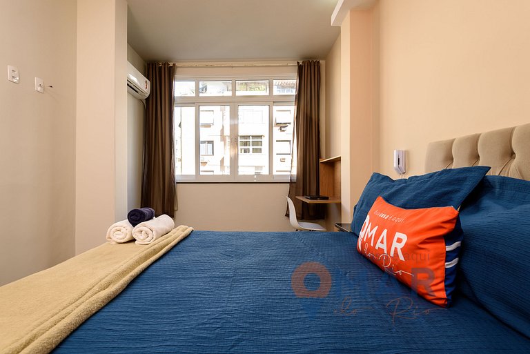 2 quartos em Copacabana c/ Vista Mar | PJ 135/808