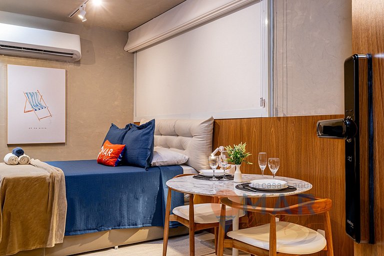 Studio en Leblon a 6min. de la Playa | HC 827/306