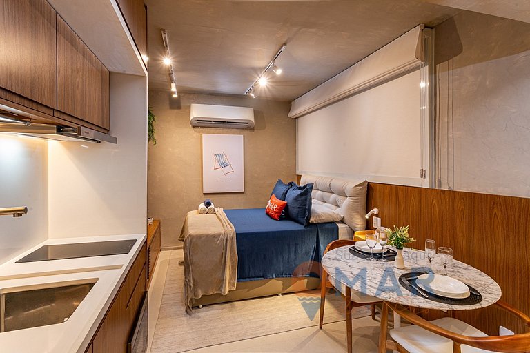 Studio en Leblon a 6min. de la Playa | HC 827/306