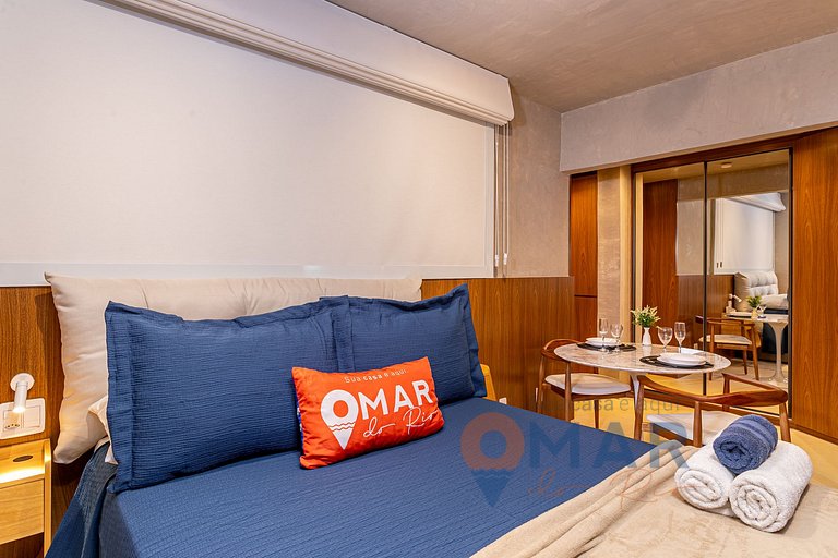 Studio en Leblon a 6min. de la Playa | HC 827/306