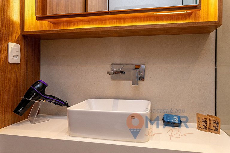 Studio en Leblon a 6min. de la Playa | HC 827/306