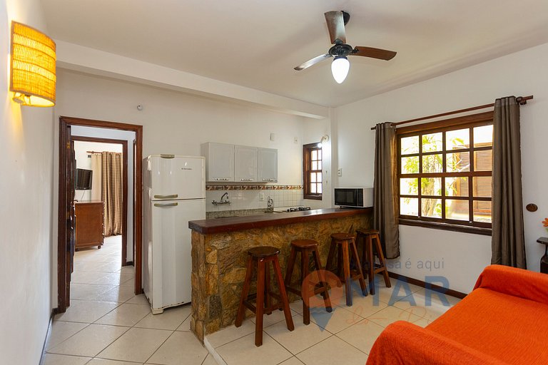 1 BDR a 5 min. de la playa de Geribá | CHR 17