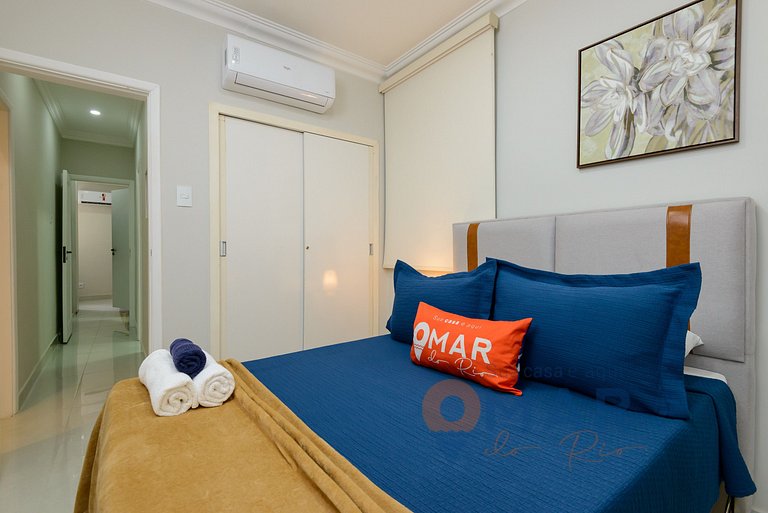 3BDRs, 290 meters from Flamengo Beach | BF 50/402