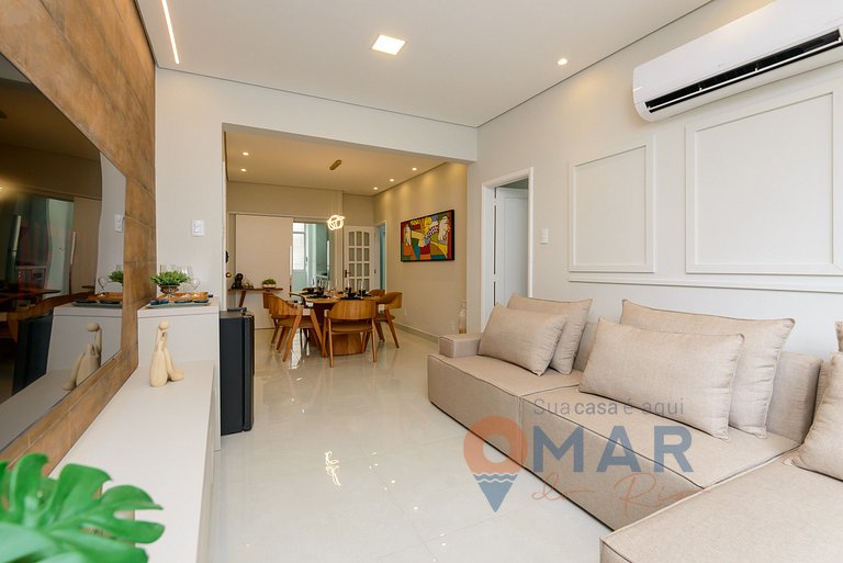 3BDRs, 290 meters from Flamengo Beach | BF 50/402