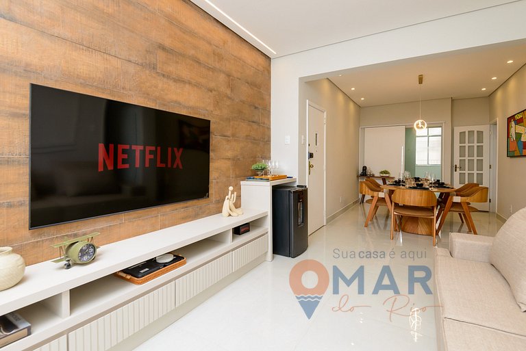 3BDRs, 290 meters from Flamengo Beach | BF 50/402