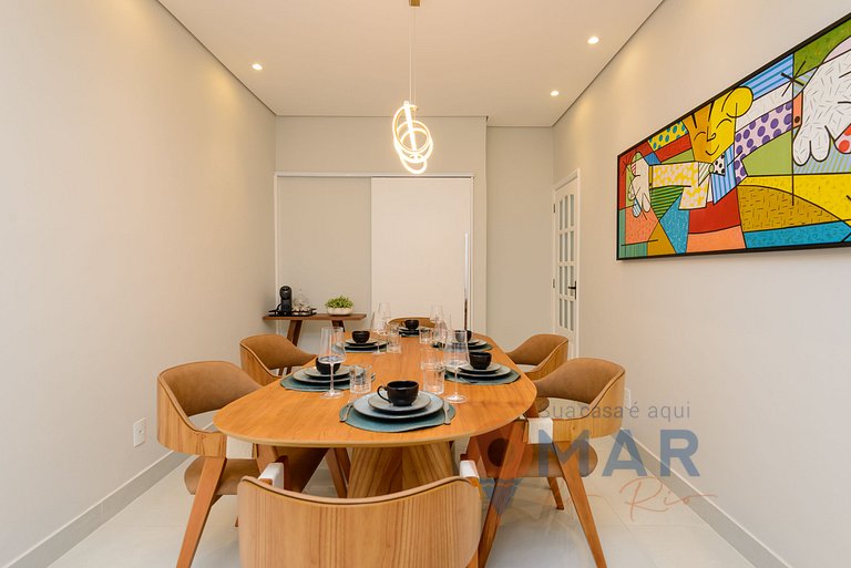 3BDRs, 290 meters from Flamengo Beach | BF 50/402