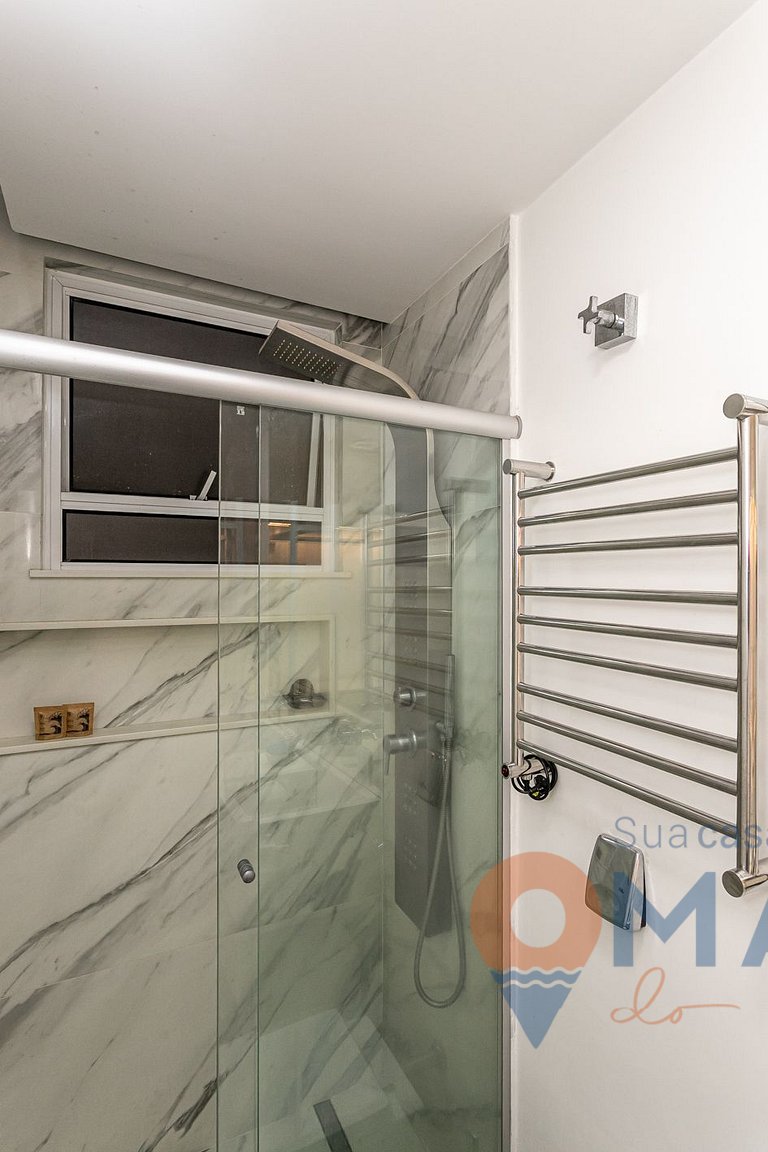 2 Quartos a 5 min. da Praia de Copa | NSC 1138/603