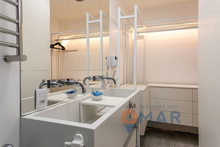 2 Quartos a 5 min. da Praia de Copa | NSC 1138/603