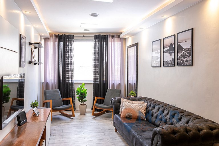 2 Quartos a 5 min. da Praia de Copa | NSC 1138/603