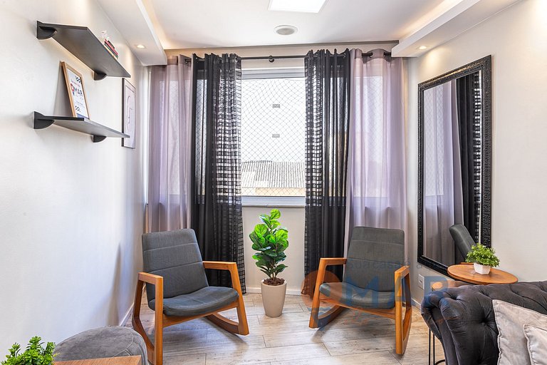 2 Quartos a 5 min. da Praia de Copa | NSC 1138/603