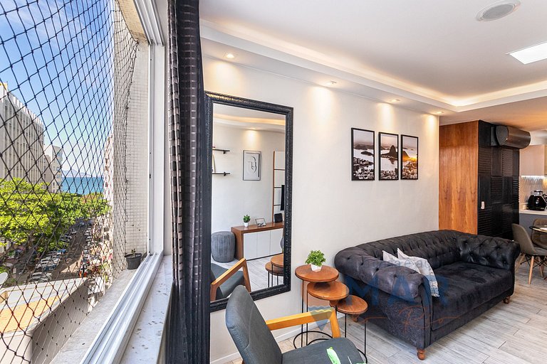 2 Quartos a 5 min. da Praia de Copa | NSC 1138/603