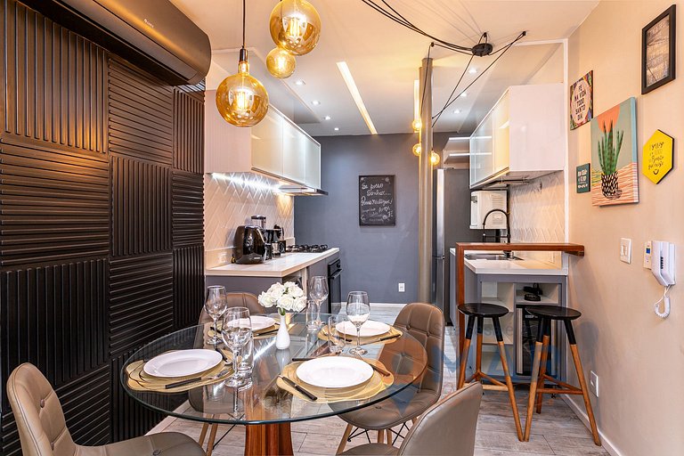 2 Quartos a 5 min. da Praia de Copa | NSC 1138/603