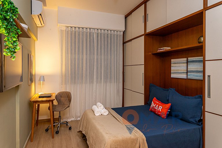 1Qto a 200m de la playa de Copacabana| CR 53/505