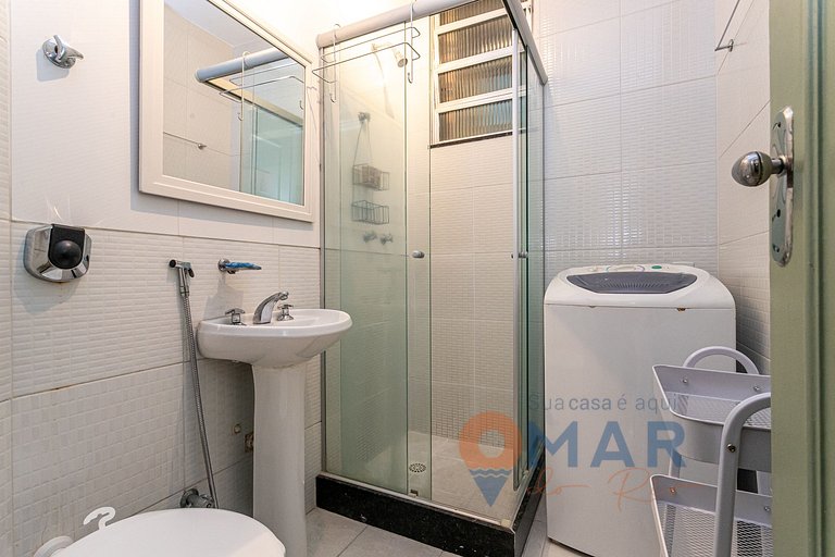 1BDR Clean 200m from Copacabana Beach | CR 53/505